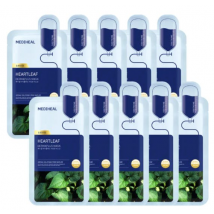 Mediheal Dermaplus Heartleaf Mask 10 pcs