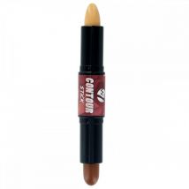 W7 Dual Contour Highlighter Stick Medium Deep 4 g