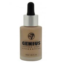 W7 Genius Foundation Natural Beige 30 ml