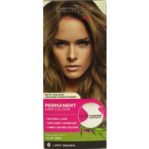 DermaV10 Salon Fashion Hair Colour Light Brown 1 pcs