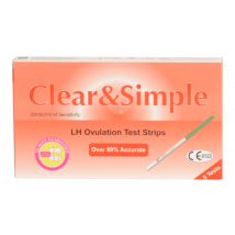 Clear &amp; Simple 5 Ovulation Test Strips 5 pcs