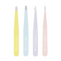 brushworks Combination Tweezer Set 4 st