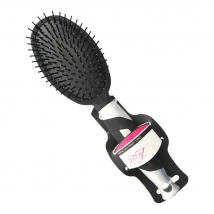 Zazie Oval Cushion Hair Brush Black 1 pcs