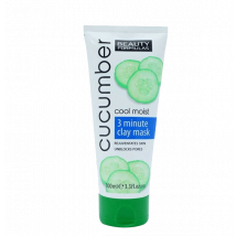 Beauty Formulas Cucumber Cool Moist 3 Minute Clay Mask 100 ml