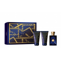 Versace Dylan Blue EDT &amp; Aftershave Balm &amp; Shower Gel 3 x 50 ml