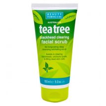 Beauty Formulas Tea Tree Blackhead Facial Scrub 150 ml