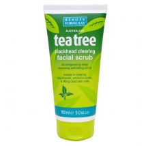 Beauty Formulas Tea Tree Blackhead Facial Scrub 150 ml