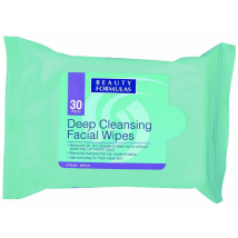Beauty Formulas Deep Cleansing Facial Wipes 30 st