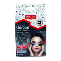 Beauty Formulas Charcoal Eye Gel Patches 6 paar