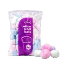 Pretty Colour Cotton Wool Balls 100 pcs