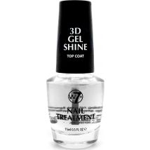W7 3D Gel Shine Top Coat 15 ml