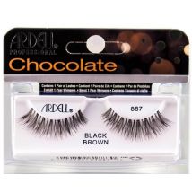 Ardell Chocolate Lashes 887 Black Brown 1 paar
