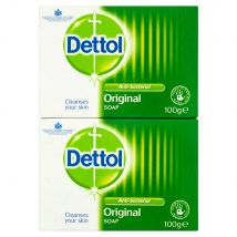 Dettol Original Antibacterial Soap Bar Duo 2 x 100 g