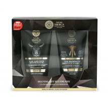 Natura Siberica Shaving Set After Shave Gel &amp; Shaving Clay &amp; Mask 2in1 2 x 150 ml
