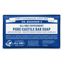 Dr. Bronner&rsquo;s Bar Soap Peppermint 140 g