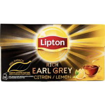 Lipton Black Tea Rich Earl Grey Lemon 25 pcs