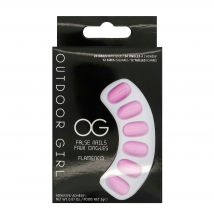 Outdoor Girl False Nails Flamenco 24 st