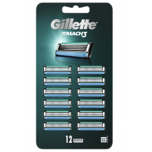 Gillette Mach3 Vertical Razor Blade Refills 12 st