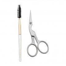 Tweezerman Brow Shaping Scissors &amp; Brush 2 st