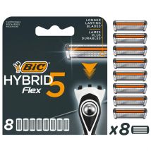 Bic Hybrid 5 Flex Scheermesjes 8 st