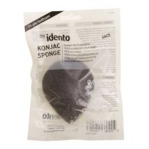 Idento Konjac Sponge Teardrop Black 1 st