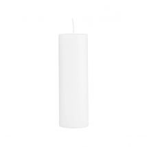 House Doctor Pillar Candle White 20 x 6 cm 1 pcs