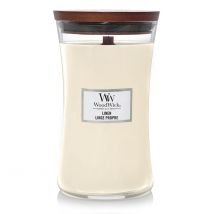 WoodWick Scented Candle Linen 609 g