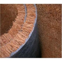 Zerbino Cocco Ingresso Naturale 100x200 cm Antiscivolo Robusto Esterno Porta Entrata
