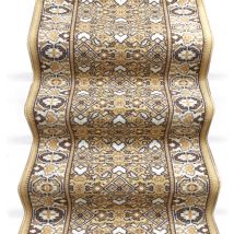 Passatoia Scala Bordata 67x500 cm Ingresso Corridoio Tappeto Cucina Gradini Beige