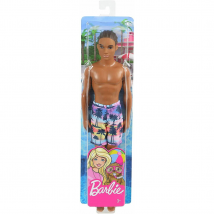 Barbie Ken Doll Beach with Tropical Shorts