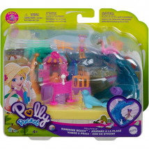 Polly Pocket Sunshine Beach Pollyville Play Set