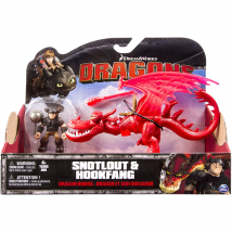 How to Train Your Dragon Snotlout and Hookfang Figures