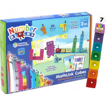 Learning Resources MathLink Cubes Numberblocks 1-10 Activity Set