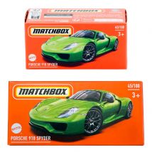 Matchbox 1:64 Diecast Model Car - Porsche 918 Spyder