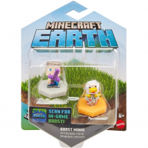 Minecraft Earth Boost Minis - Attacking Steve & Spawning Chicken 2 Pack GKT42