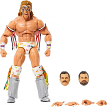 WWE Elite Collection Survivor Series Build-a-Figure Ultimate Warrior Action and Rick Rude Figure