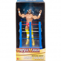WWE WrestleMania Macho Man Randy Savage and Ring Cart