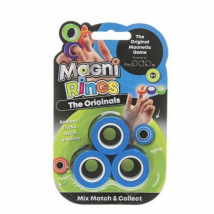 Magni Rings The Ultimate Magnetic Fidget Spinner Game - Blue