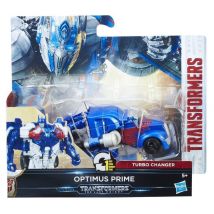 Transformers The Last Knight 1-Step Turbo Changer Optimus Prime Figure
