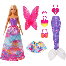 Barbie GJK40 Dreamtopia Dress Up Gift Set