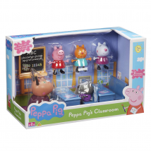Peppa Pig Collectible Classroom Playset and Figures
