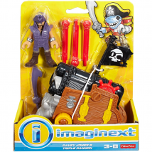 Fisher-Price Imaginext Davey Jones & Triple Cannon DHH74