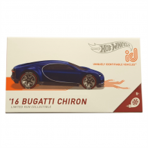Hot Wheels iD Limited Run Collectible '16 Bugatti Chiron 1:64 Vehicle