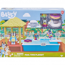 Bluey Pool Time Fun Playset Figure in Swim Suit