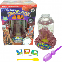 Sea Monkeys On Mars Kit for Kids with Eggs Food and Water Purifier