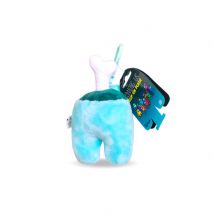 Official & Fully Licensed Among Us Clip On Plush Light Blue Dead Character