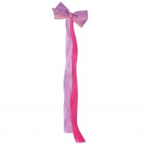 Jojo Siwa Bow Coloured Faux Hair Extension - Pink Bow