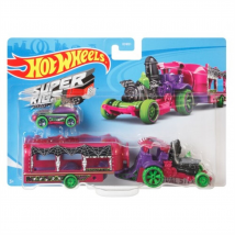 Hot Wheels Super Rigs Car-Nival Steamer Die-cast Vehicle