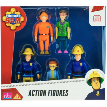 Fireman Sam Action Figures 5-Pack Scaled Play