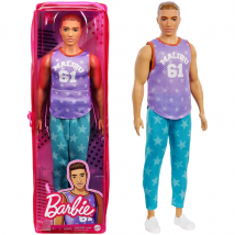Barbie Fashionista Ken Doll Malibu Top & White Trainers